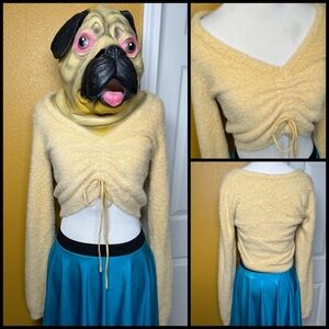 Snuggliest, LOTTIE MOSS, tie up sweater!!